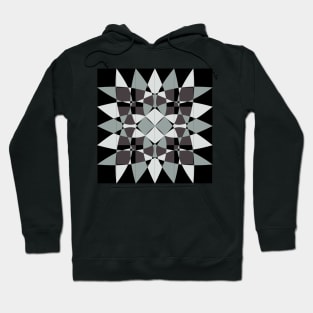 Op art pattern Hoodie